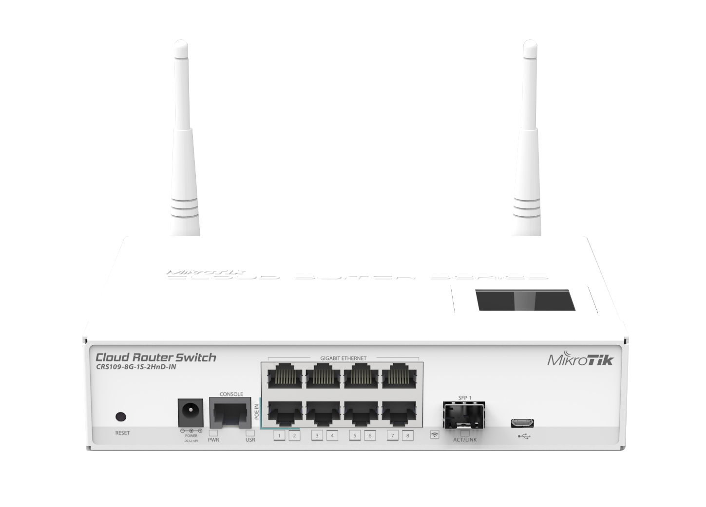 Коммутатор серии Smart Switch 8xGigabit LAN, 1xSFP,802.11b/g/n wireless, Ro...
