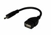 Rexant 18-1181 ∙ USB кабель OTG mini USB на USB шнур 0.15 м черный REXANT ∙ кратно 10 шт