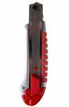 Rexant 12-4918 ∙ Нож с сегментированным лезвием 25 мм, металлический обрезиненный корпус, с дополнительным замком на лезвии REXANT