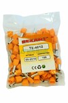 Rexant 08-2810 ∙ Наконечник штыревой втулочный изолированный F-12 мм 2х4 мм² (НШВи(2) 4.0-12/НГи2 4,0-12) оранжевый REXANT ∙ кратно