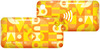 ISBC RFID-Брелок ISBC Mifare ID 4 byte nUID (желтый)
