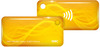 ISBC RFID-Брелок ISBC Em-marine+Mifare Classic 1K (жёлтый)