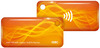 ISBC RFID-Брелок ISBC Em-marine+Mifare Classic 1K (оранжевый)