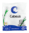 Cabeus Cabeus PC-UTP-RJ45-Cat.5e-0.3m-GN