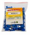 Rexant 08-0032 ∙ Наконечник кольцевой изолированный ø 4.3 мм 1.5-2.5 мм² (НКи 2.5-4/НКи2-4) синий REXANT ∙ кратно 100 шт