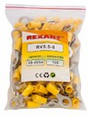 Rexant 08-0054 ∙ Наконечник кольцевой изолированный ø 8.4 мм 4-6 мм² (НКи 6.0-8/НКи5,5-8) желтый REXANT ∙ кратно 100 шт