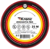 Kranz KR-09-2104 ∙ Изолента ПВХ KRANZ 0.13х15 мм, 25 м, красная ∙ кратно 5 шт