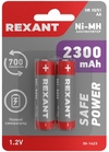 Rexant 30-1423 ∙ Аккумулятор Ni-MH AA/HR6, 1,2В, 2300мАч, 2 шт, блистер Rexant ∙ кратно 2 шт