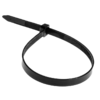 Rexant 07-0253 ∙ Хомут-стяжка кабельная нейлоновая 250x7,6мм, черная (100 шт/уп) Rexant ∙ кратно 5 упак