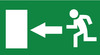 ЗнакПром Знак E04 Направление к эвакуационному выходу налево (Пленка 150х300 мм)
