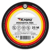 Kranz KR-09-2201 ∙ Изолента ПВХ KRANZ 0.13х19 мм, 25 м, белая (5 шт./уп.)