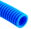 DKC Труба ПП гибкая гофр. д.16мм, тяжёлая без протяжки, 100м, цвет синий DKC 10516