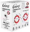 Ripo Кабель витая пара UTP 4 CAT5E 24AWG Cu Ripo Premium (КСВПВ-5е 4х2х0.52) (001-112063) 305м