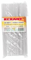 Rexant 09-1857-1 ∙ Стержни клеевые REXANT Ø 11 мм, 270 мм, прозрачные, 1 кг (0.5 кг + 0.5 кг) (пакет)