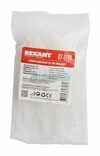 Rexant 07-0104 ∙ Хомут-стяжка нейлоновая под винт 100x3,6мм, белая (100 шт/уп) Rexant