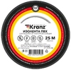 Kranz KR-09-2206 ∙ Изолента ПВХ KRANZ 0.13х19 мм, 25 м, черная (5 шт./уп.)