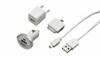 Rexant 18-1197 ∙ Комплект СЗУ, АЗУ, кабель miniUSB-USB, переходник microUSB 30 pin белый Rexant ∙ кратно 10 шт