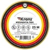 Kranz 09-2207 ∙ Изолента ПВХ REXANT 19 мм х 25 м, желто-зеленая, упаковка 5 роликов ∙ кратно 5 рулон