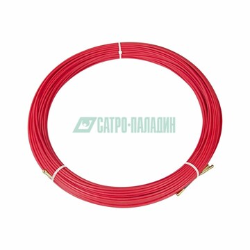 47-1050 ∙ Протяжка кабельная REXANT (мини УЗК в бухте), стеклопруток, d=3,5 мм 50 м, красная
