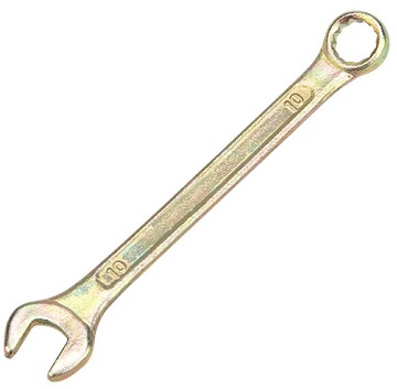 Ключ 12-5805-2 ∙ Ключ комбинированный REXANT 10 мм, желтый цинк