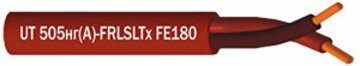 Кабель сигнальный огнестойкий UT 505нг(А)-FRLSLTx FE180 1x2x0,5мм (0,2мм2)