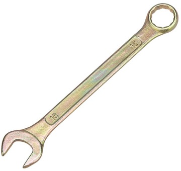12-5810-2 ∙ Ключ комбинированный REXANT 15 мм, желтый цинк