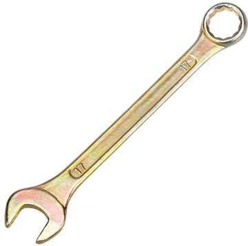 Ключ 12-5812-2 ∙ Ключ комбинированный REXANT 17 мм, желтый цинк