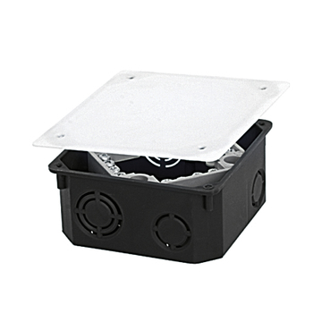 Коробка распределительная КМТ-010-022 для подштукатурного монтажа с клеммником и крышкой (107х107х50) EKF PROxima  plc-kmt-010-022
