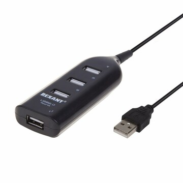 18-4105 ∙ Разветвитель USB 2.0 на 4 порта REXANT