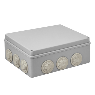 Коробка распределительная КМР-050-043 пылевлагозащитная, 12 мембранных вводов, уплотнительный шнур (240х190х90) EKF PROxima  plc-kmr