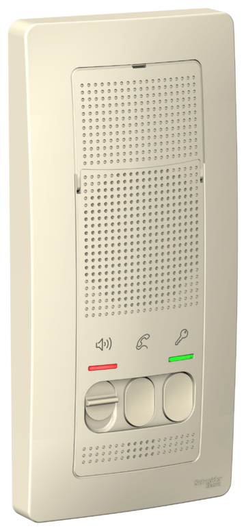 Аудиотрубка BLANCA переговорное устройство (домофон) 4,5в молочный (BLNDA000012)