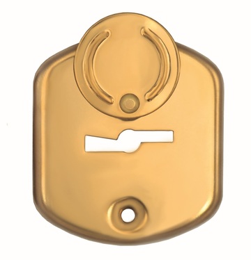 Накладка под сувальдный ключ Меттэм 160М 184.040 (комплект) латунь