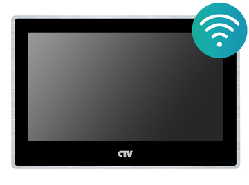 Монитор видеодомофона CTV-M5702 (чёрный)