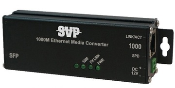 Медиаконвертер SVP-E1212H-S-MT