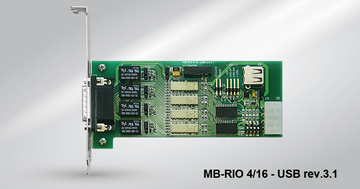 Модуль ввода/вывода сигналов MB-RIO4/16 - USB rev.3.1