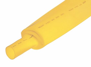 Термоусадка 24-0002 ∙ Термоусаживаемая трубка REXANT 40,0/20,0 мм, желтая, упаковка 10 шт. по 1 м ∙ кратно 10 шт
