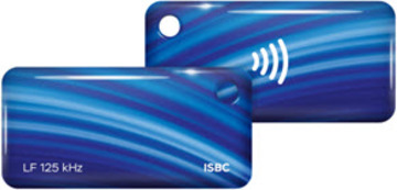 Бесконтактный брелок RFID-Брелок ISBC ATA5577 (cиний)