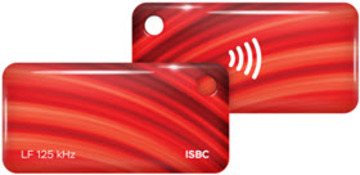 Бесконтактный брелок RFID-Брелок ISBC ATA5577 (красный)