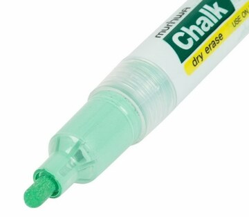 Маркер 08-7004 ∙ Маркер меловой MunHwa «Chalk Marker» 3 мм, зеленый, спиртовая основа ∙ кратно 24 шт
