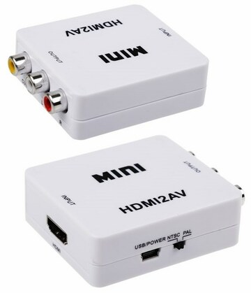 17-6931 ∙ Конвертер HDMI на 3 RCA, пластик, белый REXANT