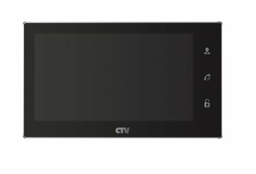 Монитор видеодомофона CTV-M4706AHD (черный)