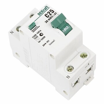 Автоматический выключатель дифференциального тока 2п (1P+N) C 25А 30мА тип AC 4.5кА ДИФ-102 2мод. SchE 16005DEK