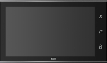 Монитор видеодомофона CTV-M4105AHD (черный)