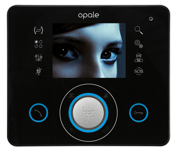 Монитор видеодомофона OPALE BLACK  (62100280)