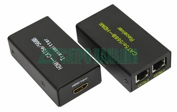 17-6906 ∙ HDMI удлинитель по витой паре RJ-45(8P-8C) кат. 5е/6, передатчик+приемник  REXANT