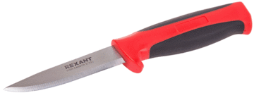 Нож 12-4922 ∙ Нож строительный нержавеющая сталь лезвие 90 мм REXANT