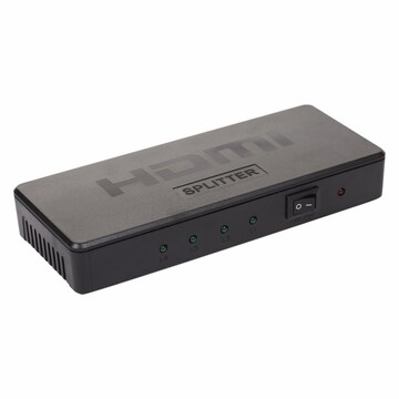 17-6952 ∙ Делитель гнездо HDMI на 4 гнезда HDMI, пластик REXANT