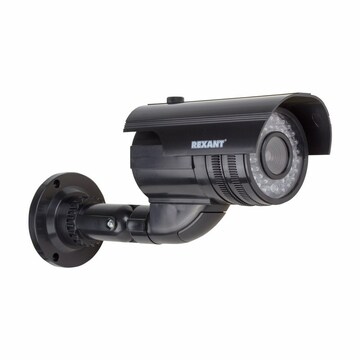 45-0250 ∙ Муляж камеры REXANT уличный, цилиндрический, черный
