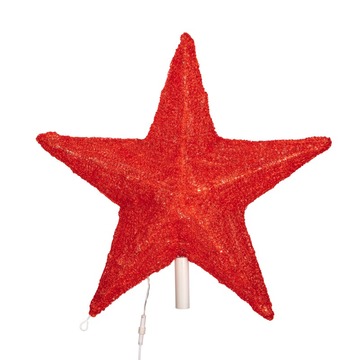 Фигура акриловая 513-456 ∙ Акриловая светодиодная фигура Звезда 80 см, 210 светодиодов, красная NEON-NIGHT