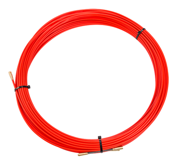 47-1025 ∙ Протяжка кабельная REXANT (мини УЗК в бухте), стеклопруток, d=3,5 мм, 25 м, красная